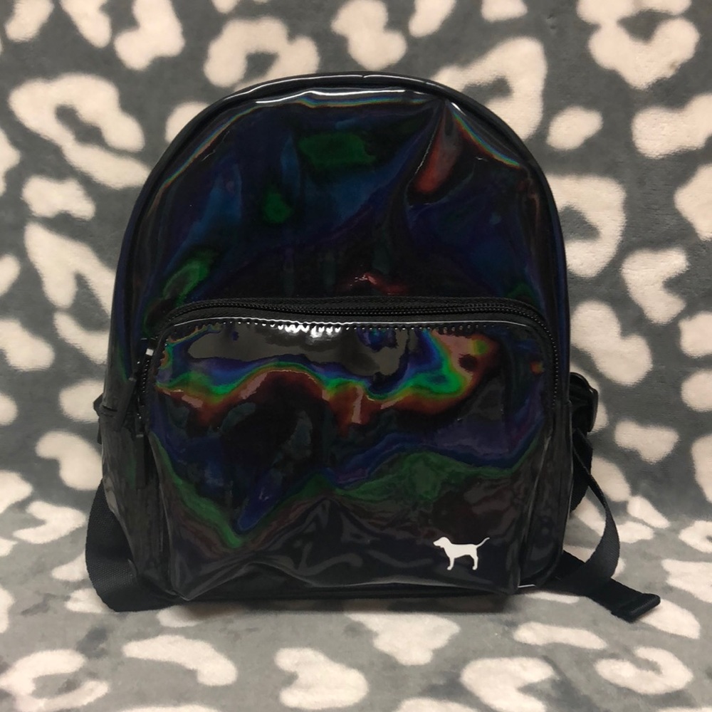 Pink mini backpack